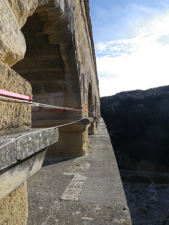 Ligne-de-vie-du-Pont-du-Gard-