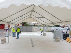 Une formation au montage de tentes et structures en toute sécurité pour Bordeaux Métropole